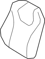 876615CA0A - Body: Seat Back Pad for Infiniti Image