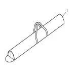 8U51TJB200 - Hauling: Storage Bag - Cross Bars for Acura: MDX Image