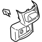 DS7Z54045E24AA - Body: Rear Panel for Ford: Fusion Image