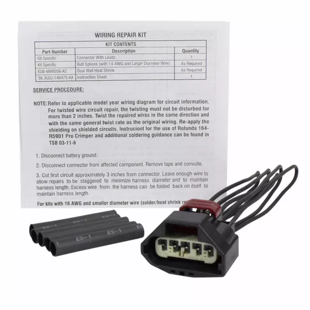 Wire Assembly - Ford (3U2Z-14S411-BFAA)
