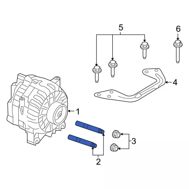 Manifold Stud - Ford (W715713-S900)