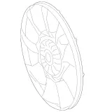 2009723 - : Fan Blade for Mercedes-Benz Image