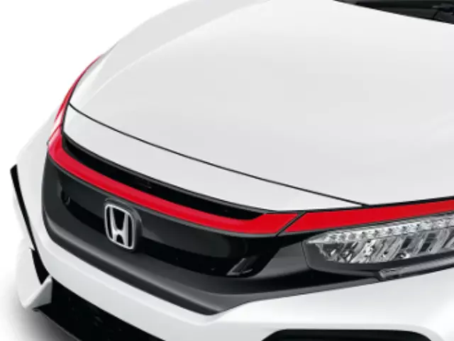 8F21TEA180 - Exterior: Red Grille Accent for Honda: Civic Image