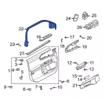 M1PZ7800014AB - : Window Molding for Ford: Bronco Sport Image