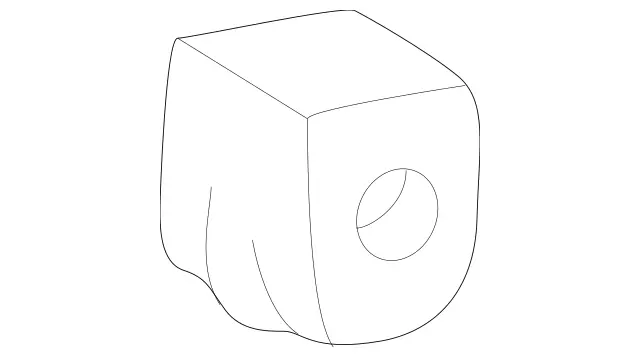 1243260081 - Springs and Suspension: Rubber Bushing for Mercedes-Benz: C220, C230 Image image