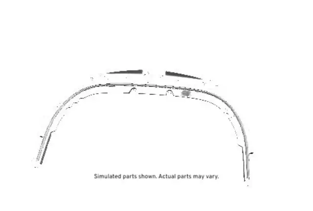 90922525 - Body: Sight Shield for Buick: LaCrosse Image