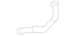 1645008775 - Heating and Ventilation: Hose for Mercedes-Benz: ML450 Image