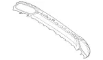 22388556009999 - Body: Valance Panel for Mercedes-Benz Image
