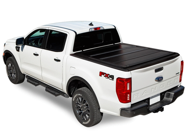 VPB3Z99501A42B - Exterior: Leer Group Hard Folding 4 Panel 6.0 Bed Cover for Ford Image