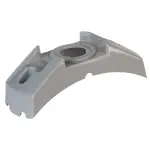 43760 - : 4 5/8" Corner Radius Bracket For 2" &amp; 2½" Round Lights, Gray for Grote Lighting Image