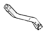 F8ZZ17D849AA - Body: Bumper Brace for Ford Image
