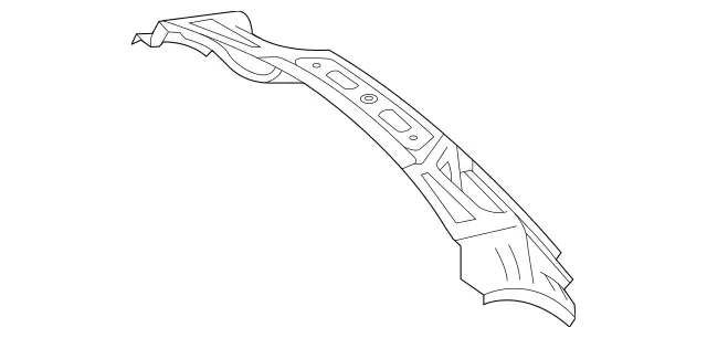 1666501301 - Roof: Roof Frame for Mercedes-Benz: GLE300d, GLE350, GLE400, GLE550e, GLE63 AMG, ML250, ML350, ML400, ML550, ML63 AMG Image image