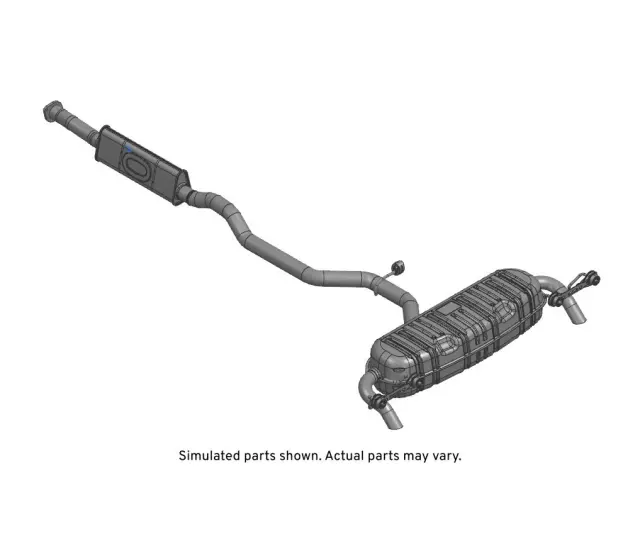85161735 - : Muffler &amp; Pipe Assembly for Buick: Envision Image