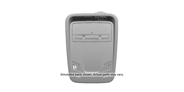 23366065 - : Jet Black Roof Console for Chevrolet: Cruze Image