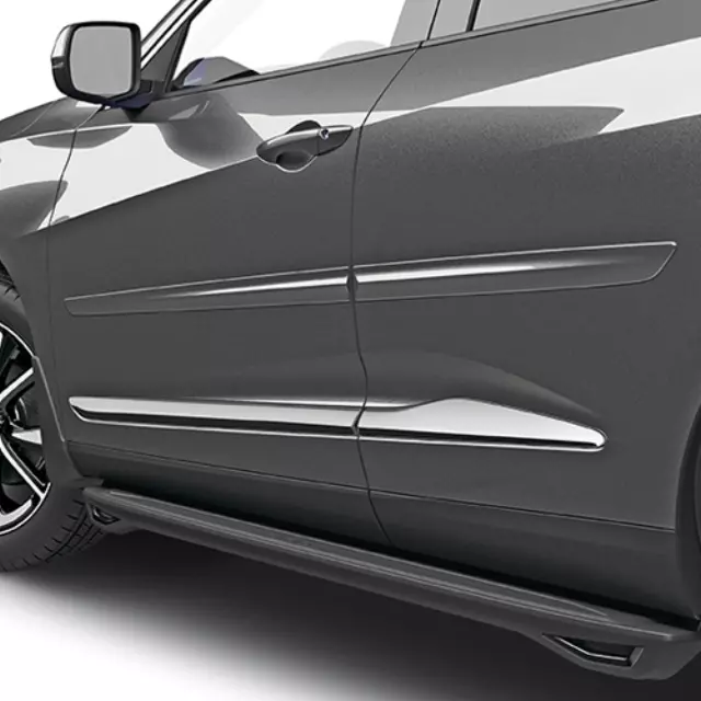 Body Side Moldings - Lunar Silver Metallic - Acura (08P05-TJB-240)