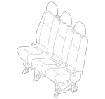 44795000029D88 - : Seat Assembly for Mercedes-Benz Image