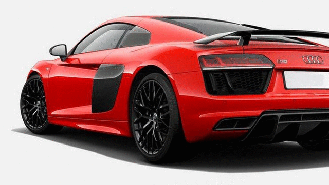 4S0601025AB - Unclassified: Black Optic R8 Wheel - Rear Wheel for Audi: R8 Image