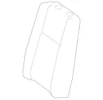 44795036019D88 - : Seat Back Cover for Mercedes-Benz Image