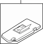 96400AM660 - : Sun-Visor for INFINITI: G35 Image