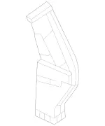 1678317300 - Heating and Ventilation: Air Duct for Mercedes-Benz Image