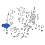 KL1Z7863804JF - : Cushion Cover for Ford Image