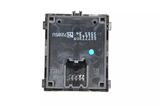 22777205 - : Jet Black Front Driver Side Door Window Switch for Chevrolet: Corvette Image