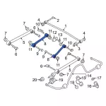MB3Z3085A - Suspension: Suspension Control Arm for Ford: Bronco Image