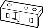 252331MU0A - : Controller Rear Bracket for Infiniti Image