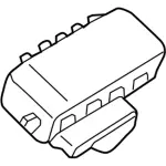 FA1Z58044A74A - : Passenger Inflator Module for Lincoln: MKX, Nautilus Image