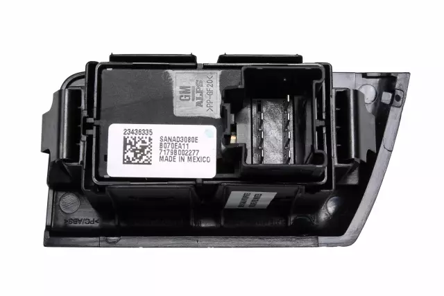 22824622 - Body: Switch Bezel for Chevrolet: Silverado 1500, Silverado 1500 LD, Silverado 2500 HD, Silverado 3500 HD | GMC: Sierra 1500, Sierra 1500 Limited, Sierra 2500 HD, Sierra 3500 HD Image