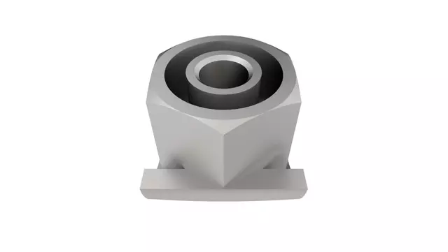 6509724AA - Clutch: Plastic Nut for Mopar Image