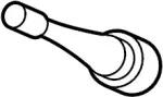 4031160Y00 - Suspension: Valve Stem for Infiniti Image