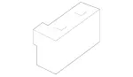 2058852400 - : Cover, Bumper Area for Mercedes-Benz Image