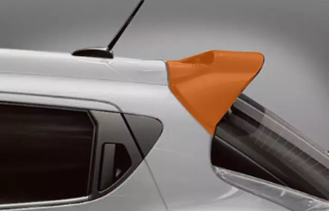 999J163AA2 - Exterior: Rear Roof Spoiler - Orange for Nissan Image