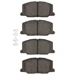 1551035600 - : DFC 5000 Advanced Brake Pads - Ceramic for DYNAMIC FRICTION Image