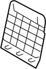 87690JK60A - Body: Seat Back Panel for INFINITI: G35 Image