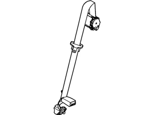 BE8Z58611B66AA - Electrical: Center Seat Belt for Ford: Fiesta Image