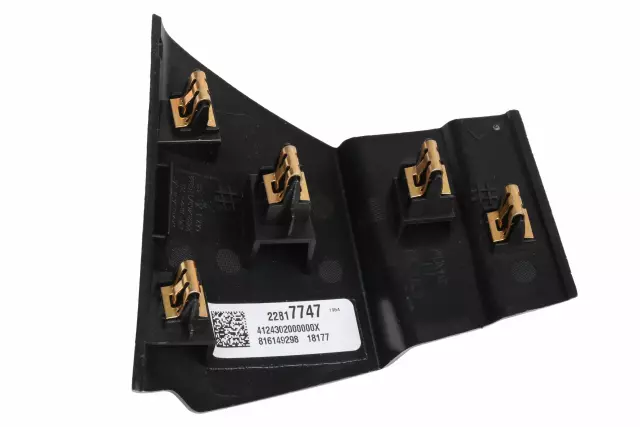 Jet Black Passenger Side Instrument Panel Lower Center Trim Panel - GM (22817747)