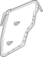 82830AL501 - : Door Weather-Strip for Infiniti Image