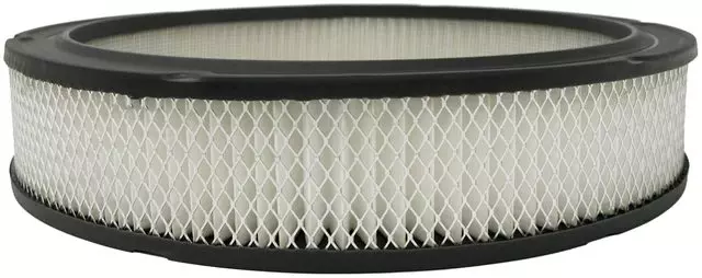 6483645 - Engine: Air Filter for Buick: Century, Electra, LeSabre, Regal, Riviera | Cadillac: DeVille, Eldorado, Fleetwood, Seville | Chevrolet: Camaro, Caprice, El Camino, Impala, Monte Carlo | GMC: Caballero | Oldsmobile: 98, Custom Cruiser, Cutlass Calais, Cutlass Ciera, Cutlass Salon, Cutlass Supreme, Delta 88, Toronado | Pontiac: Bonneville, Firebird, Grand Prix, Parisienne, Safari Image