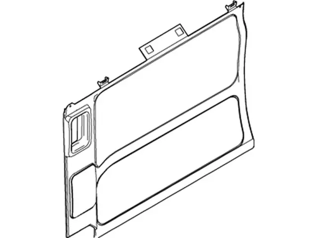 9C2Z1527411BA - Body: Door Trim Panel for Ford: E-150, E-250, E-350 Super Duty Image