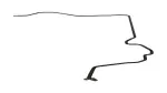772610C040 - : Tube Fuel Tank To C for Toyota Image