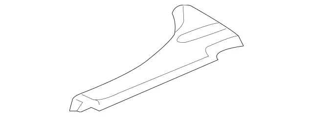 23069009417F08 - Body: Side Cover for Mercedes-Benz Image