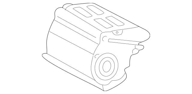203860290564 - Panelling: Front Passenger Airbag for Mercedes-Benz Image