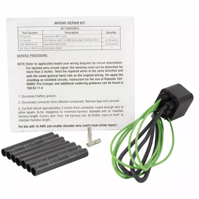 Wire Assembly - Ford (BU2Z-14S411-ASA)