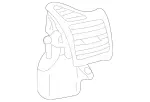 22083002547241 - Body: Vent Grille for Mercedes-Benz Image