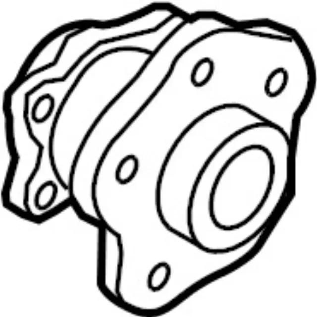 D32024GA0JNW - Brakes: Value Advantageâ„¢ HUB ASSY REAR for Infiniti Image