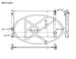 A13670 - : Koyorad Radiator for Koyo Image