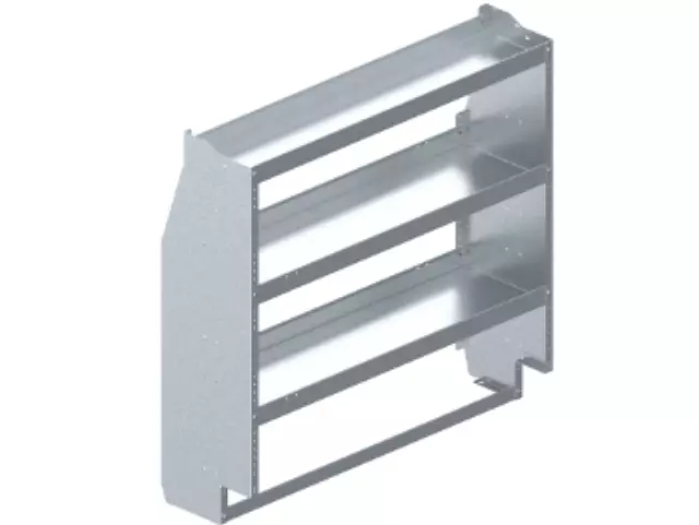 19432095 - Cargo Management: Cargo Area Premium Steel 3-Shelf Unit By for Chevrolet: Express 2500, Express 3500, Express 4500 | GMC: Savana 2500, Savana 3500, Savana 4500 Image