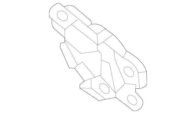 2538882101 - Detachable Parts: Holder for Mercedes-Benz: GLC300, GLC43 AMG, GLC63 AMG, GLC63 AMG S Image image
